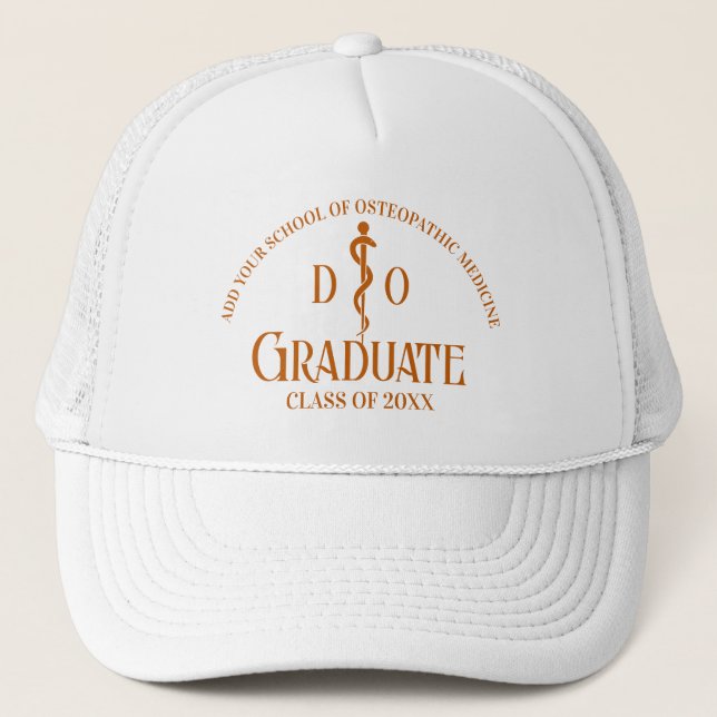Casquette Diplôme Ostéopathique Médicale (Devant)