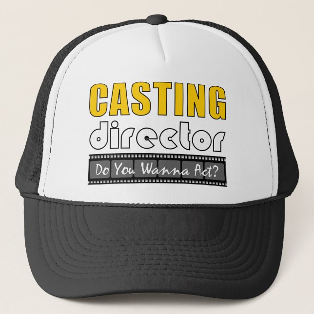Casquette Directeur de casting (Devant)