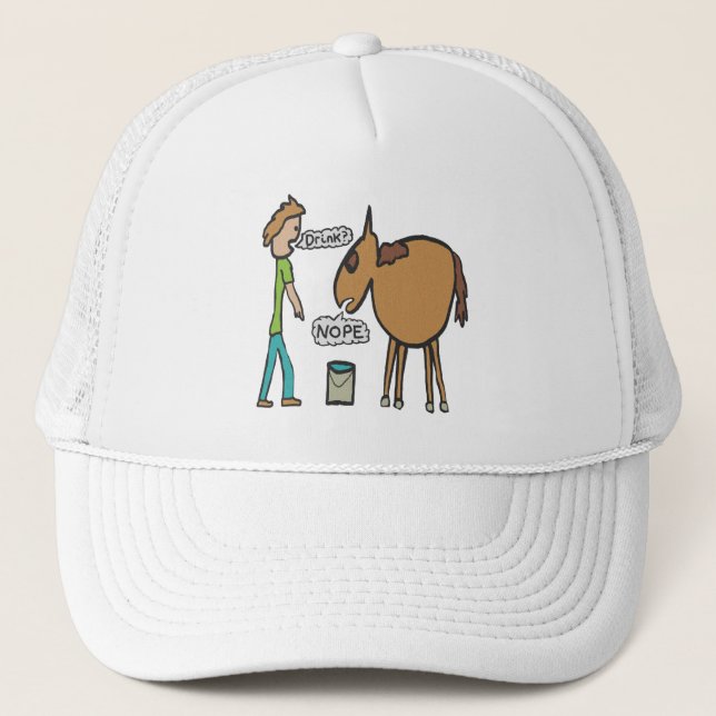 Casquette Dirigez Un Cheval Vers L'Eau (Devant)