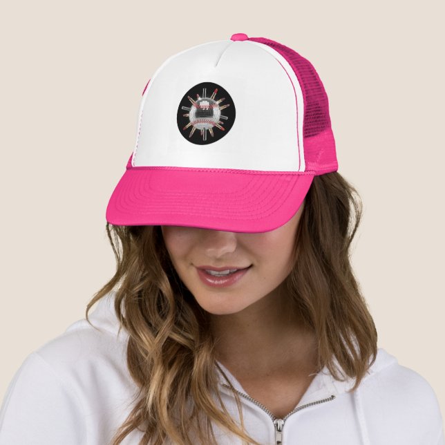 Casquette Disco Baseball & Lipstick Trucker Hat 💄 ⚾ (En situation)