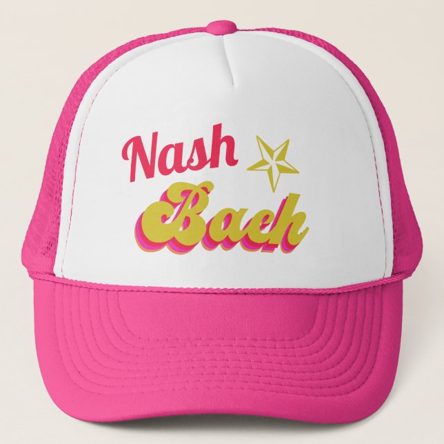 Casquette Disco Cowgirl Nashville Bachelorette (Devant)