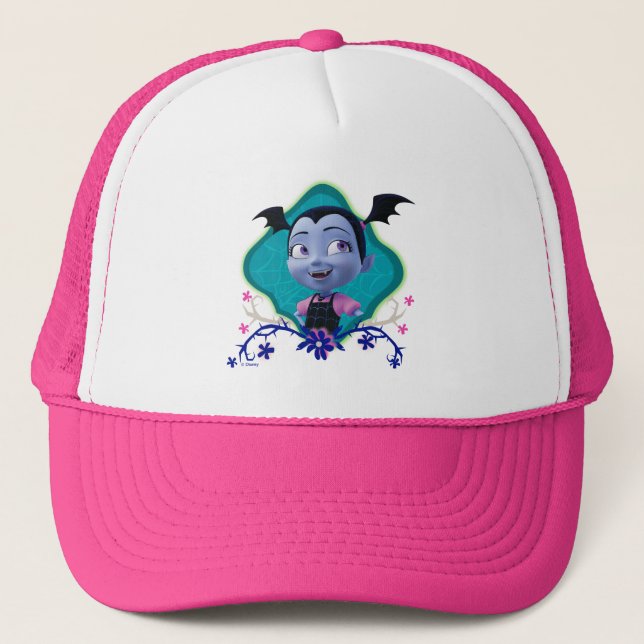 Casquette Disney | Vampirina - Vee - Floral gothique (Devant)