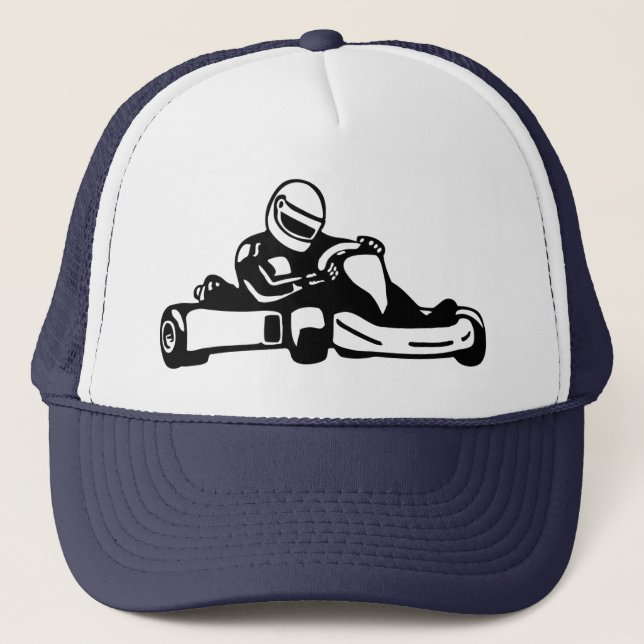 Casquette Disparaissent l'emballage de kart (Devant)
