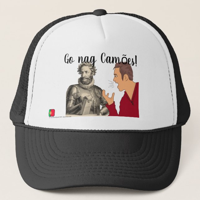 Casquette Disparaissent les camões canassons, énonciation (Devant)