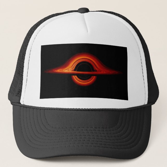 Casquette Disque d'acccrétion de trou noir (Devant)