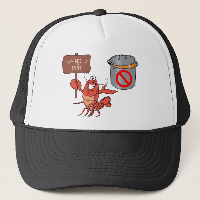 Casquette Dites NON à POT (Devant)
