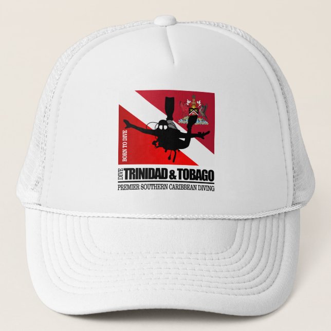 Casquette Dive Trinidad & Tobago DF2 (Devant)