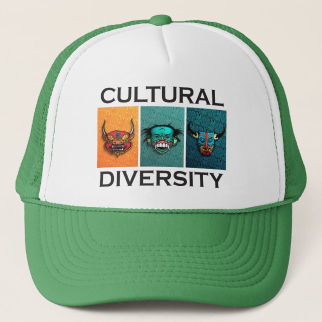 Casquette Diversité culturelle (Devant)