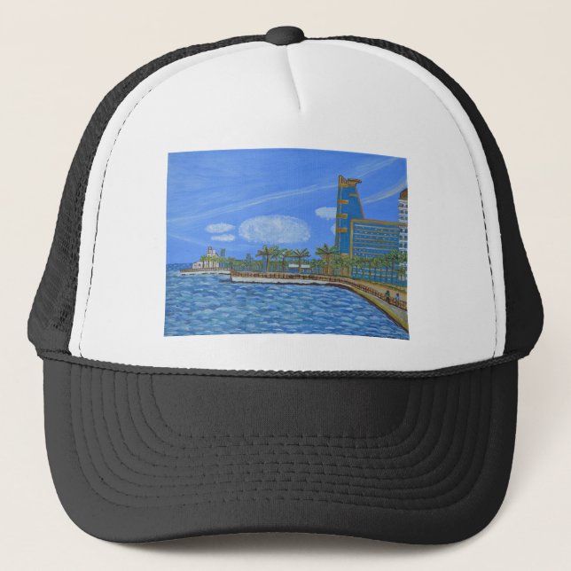 Casquette Djeddah arabie saoudite (Devant)