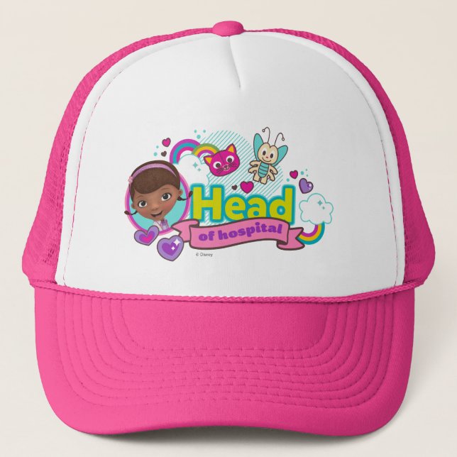 Casquette Doc McStuffins | Chef de l'hôpital (Devant)