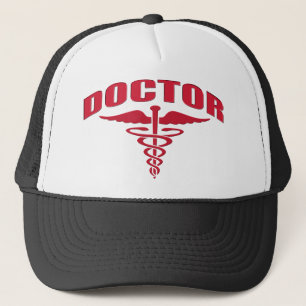 Casquette Docteur Caduceus Red