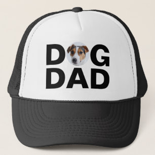 Casquette Dog Dad, Custom Photo Dad Gift Trucker Hat