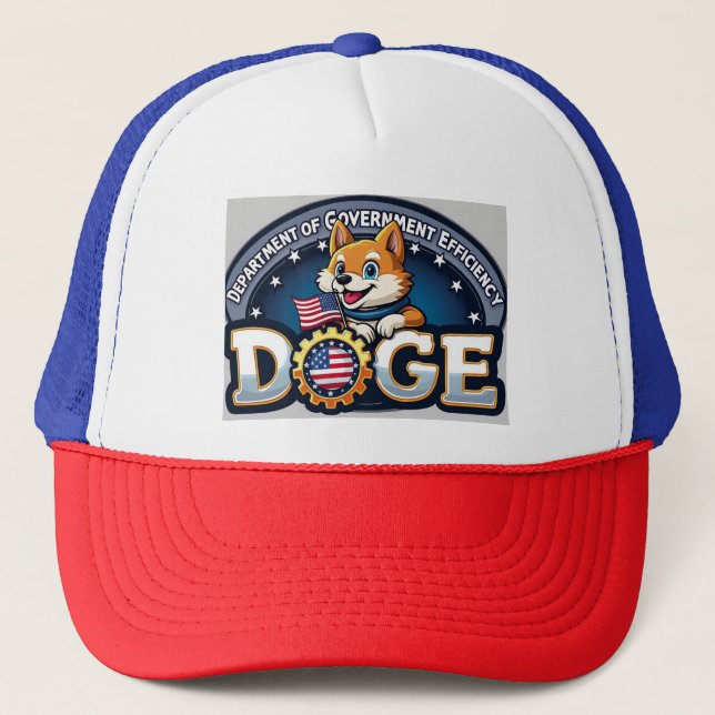 Casquette DOGE Efficacité du ministère (Devant)