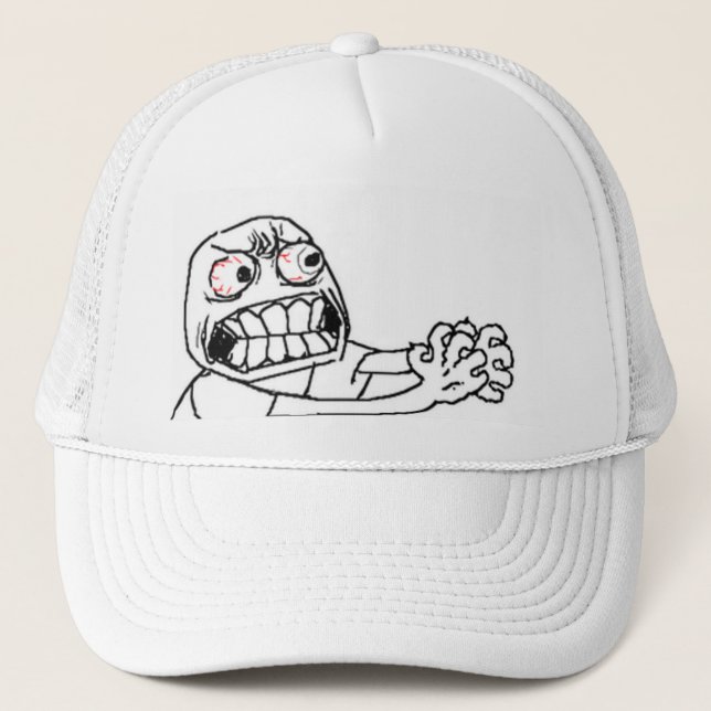 Casquette Doit résister à Meme comique (Devant)