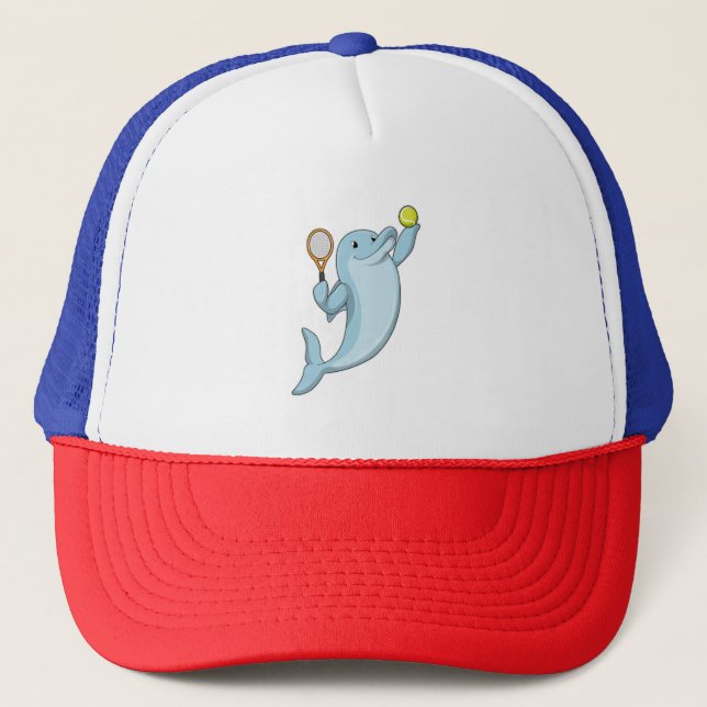 Casquette Dolphin at tennis (Devant)