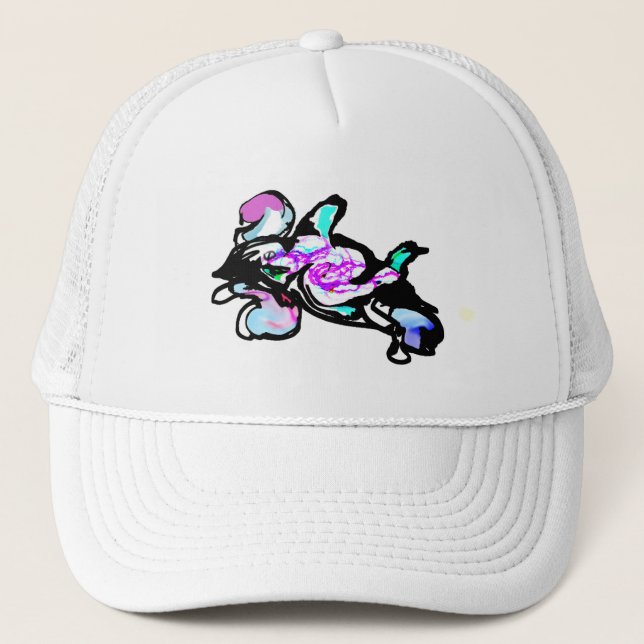 Casquette Dolphin wave fun (Devant)