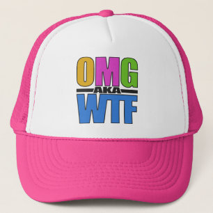 Casquette d'OMG aka WTF - choisissez la couleur