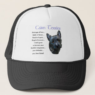 Casquette Don d'art Cairn Terrier