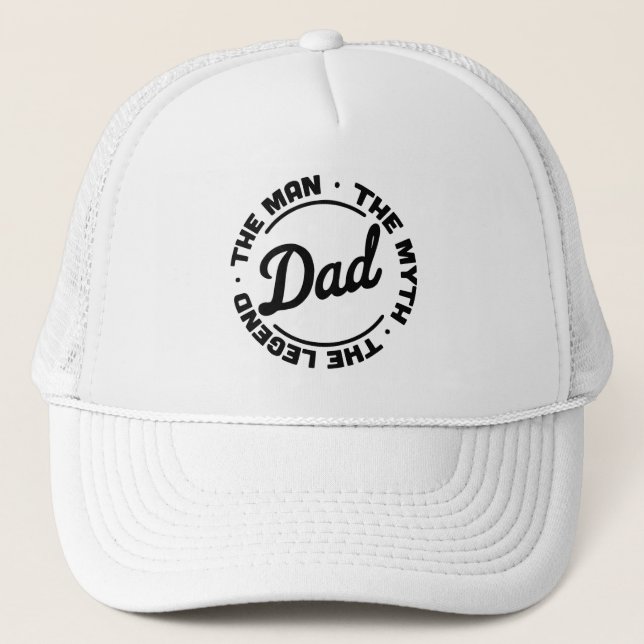 Casquette  Don de chapeau de camion pour papa (Devant)