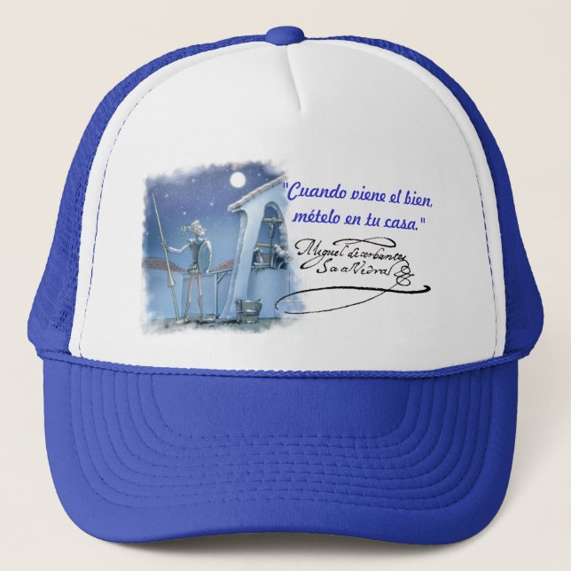 Casquette DON QUIJOTE - SANCHO - Cervantes - Gorra Visera (Devant)