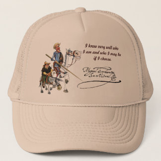 Casquette DON QUIJOTE, SANCHO, visera de Cervantes Gorra