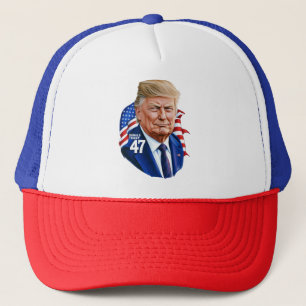 Casquette Donald Trump 2024 Lauréat du 47e anniversaire de l