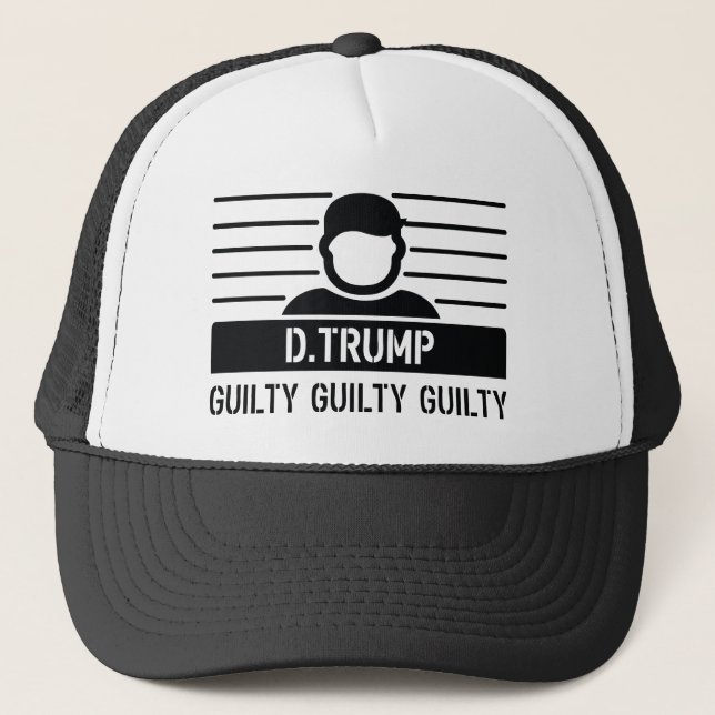 Casquette Donald Trump coupable (Devant)
