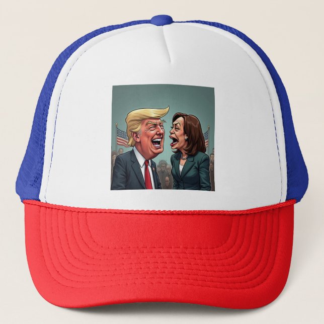 Casquette Donald Trump Kamala harris (Devant)