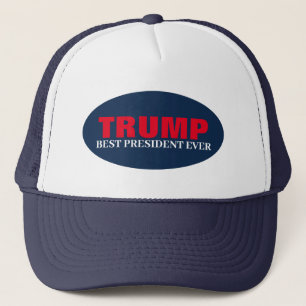 CASQUETTE DONALD TRUMP MEILLEUR PRÉSIDENT JAMAIS