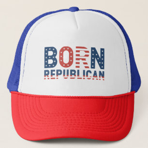 Casquette Donald Trump "Né Républicain"