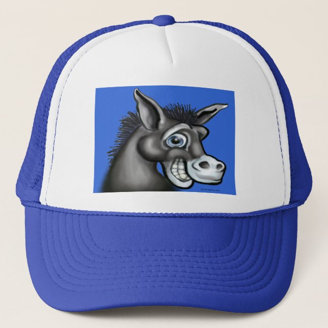 Casquette Donkey démocrate (Devant)