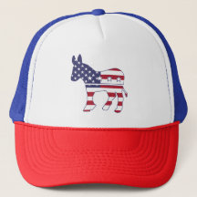 Donkey US Flag démocrate