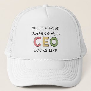 Casquette Dons amusants pour le PDG Awesome PDG Cadeaux Bo