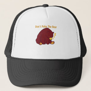 Casquette don't Poke The Bear - papa ours design