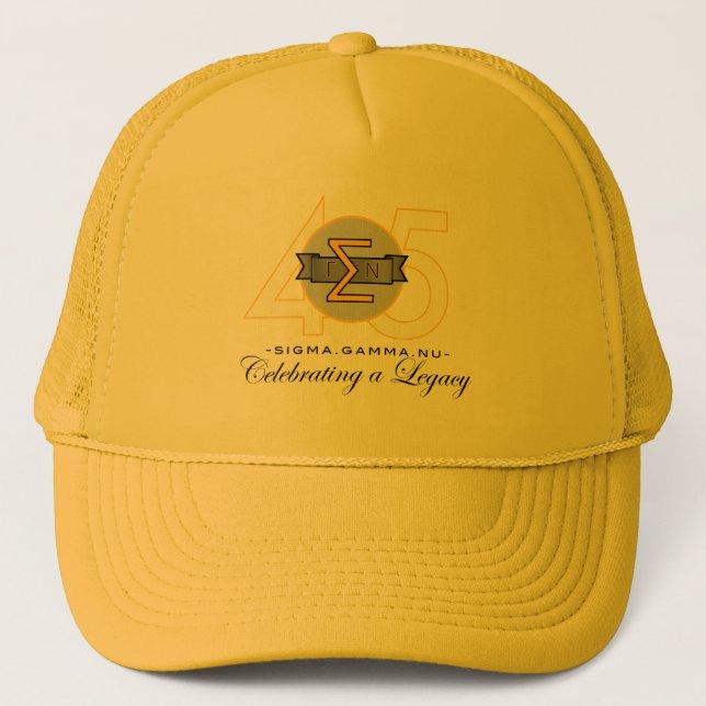 Casquette d'or d'anniversaire du NU (Devant)