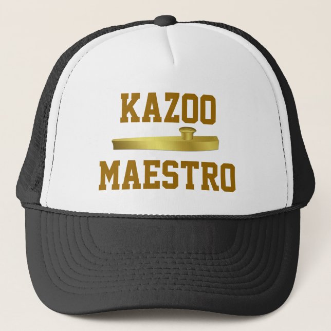 Casquette d'or de musiciens d'instrument de (Devant)