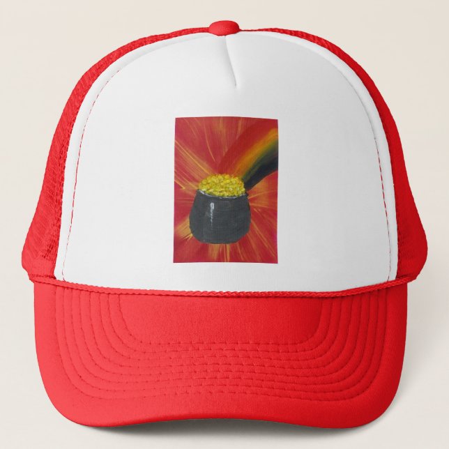 Casquette d'or d'O de pot (Devant)