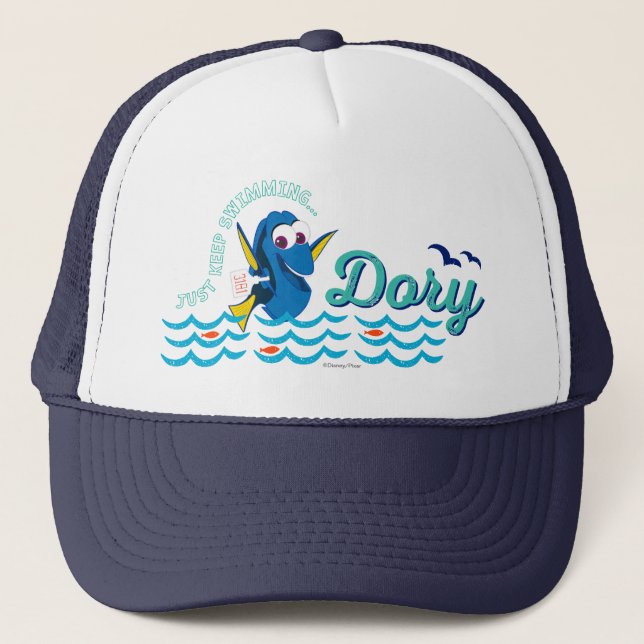 Casquette Dory | Continuer la natation (Devant)