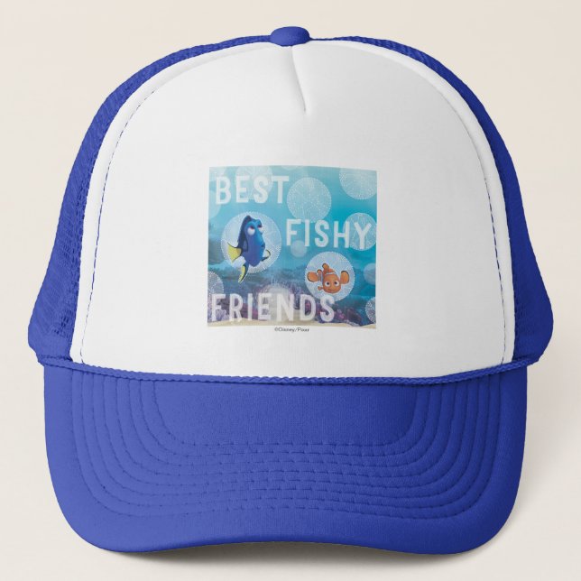 Casquette Dory & Nemo | Meilleurs amis de pêche (Devant)