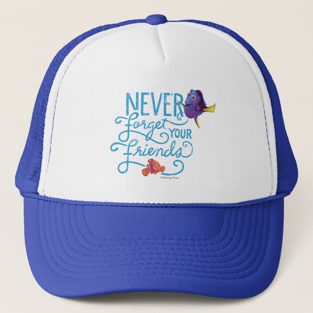 Casquette Dory & Nemo | N'oubliez jamais vos amis (Devant)