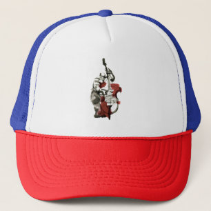 Casquette Double bassiste