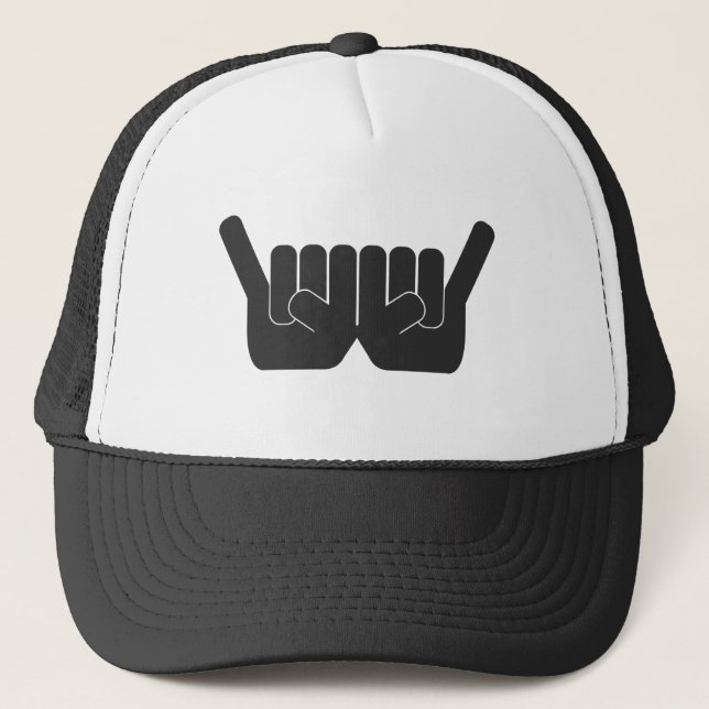 Casquette Double de signe de roche (Devant)