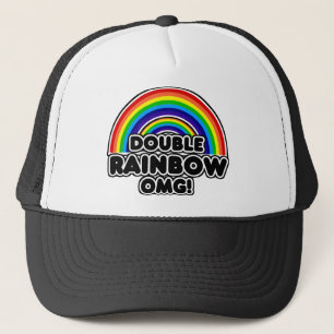 Casquette Double Rainbow OMG si intense