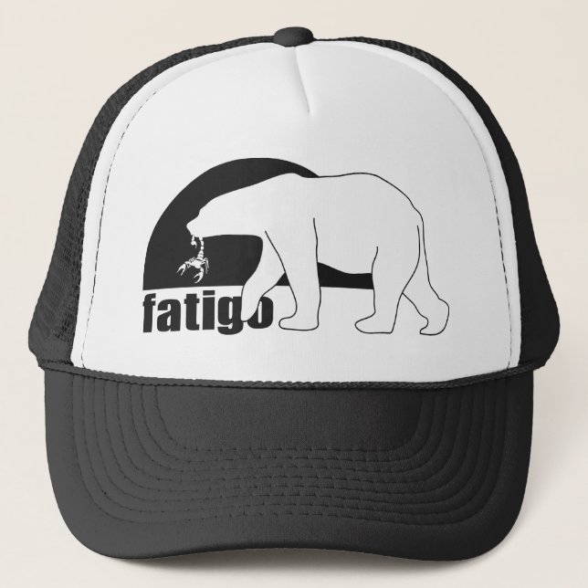 Casquette d'ours blanc (Devant)