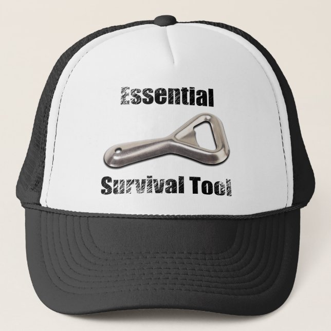 Casquette "d'ouvreur de bouteille" (Devant)