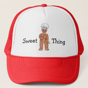 Casquette doux de pain d'épice de chose