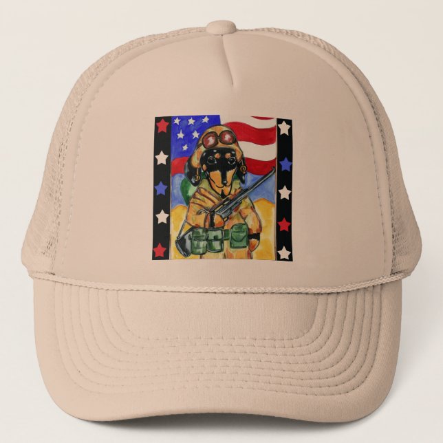 Casquette Doxie Soldier (Devant)