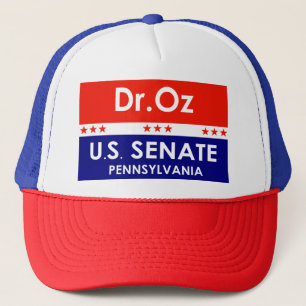Casquette Dr Oz Sénat américain Pennsylvanie
