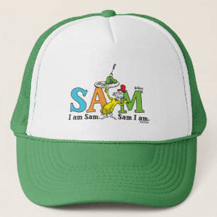 Casquette Dr. Seuss Je suis Sam. Sam je suis.