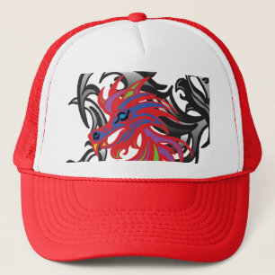 Casquette Dragon au néon